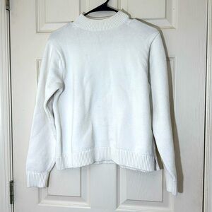 UNIQLO Highneck Sweater Cream Size Medium